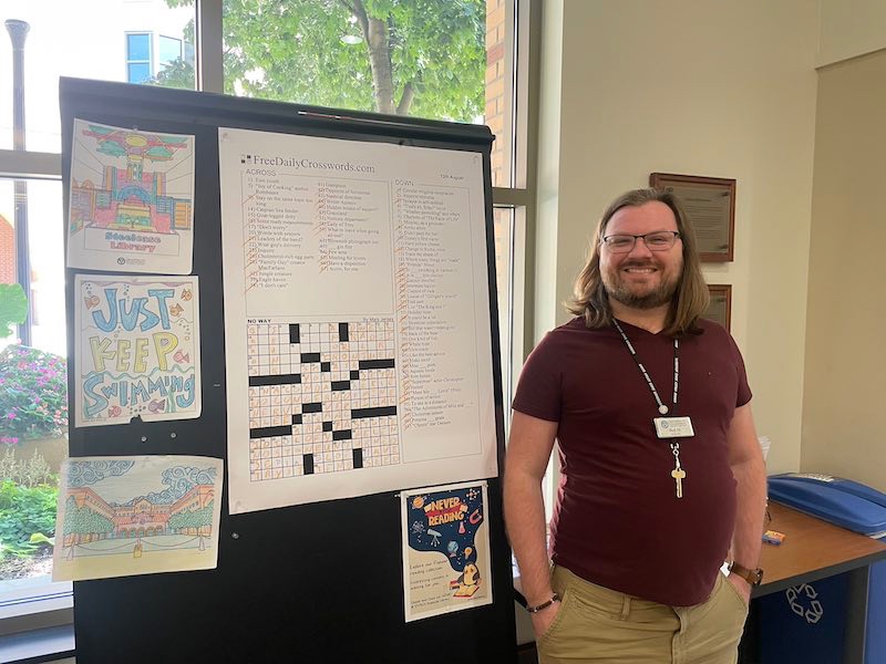 Take a Break with a Giant Crossword